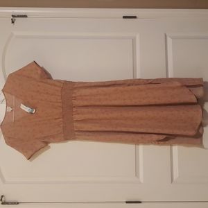 Kaileigh Lucinda Smocked Waist Midi Dress